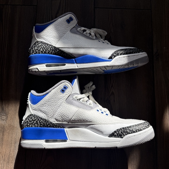Air Jordan 3 Racer Blue - Picture 2 of 6